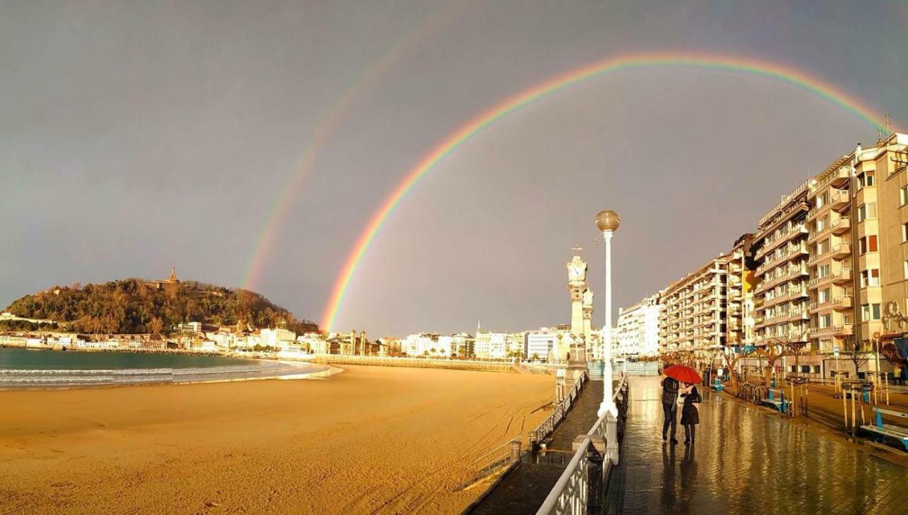 サン・セバスティアンOndarreta Beach & Terraceアパートメント エクステリア 写真